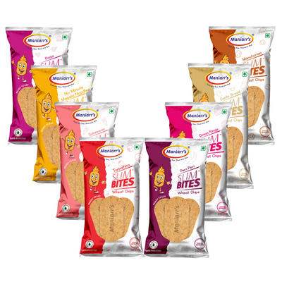 Gourmet Wheat Chips 8 Flavours