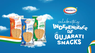 Celebrating Independence Day with Maniarr's Gujarati Snacks