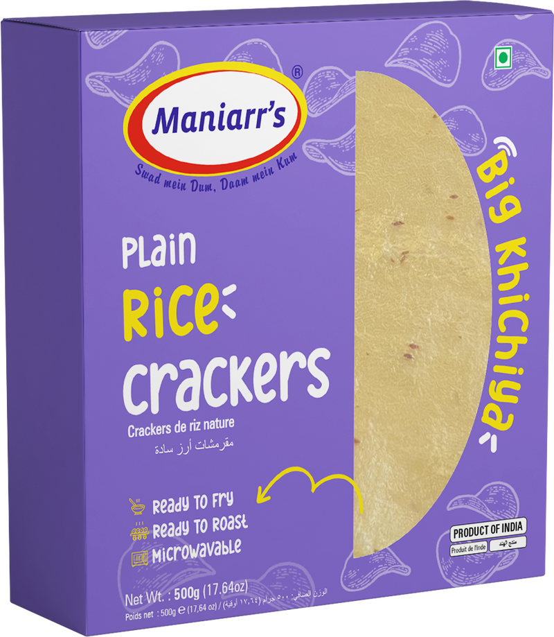 Rice crackers ( Khichiya ) combo pack of 4 *500g