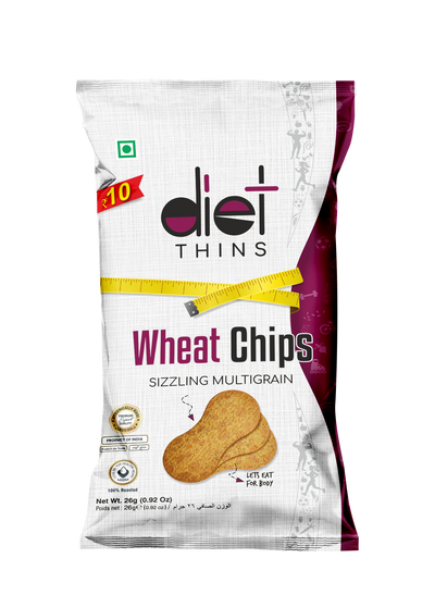 Diet Thins wheat chips 5 Flavours | combo of 10 X 26g