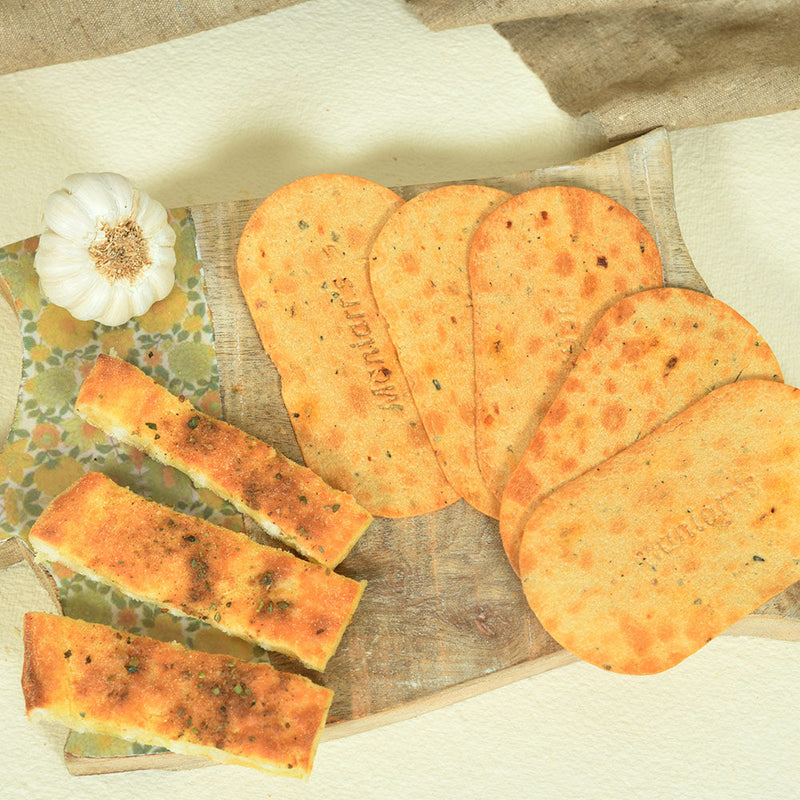 Garlic Bread Khakhra Wheat Chips