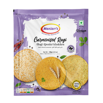 Carmonised Ragi Khakhra Wheat Chips